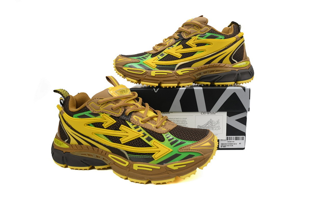 FC God Batch OFF-WHITE Black Yellow OMIA295F24 FAB00 10010