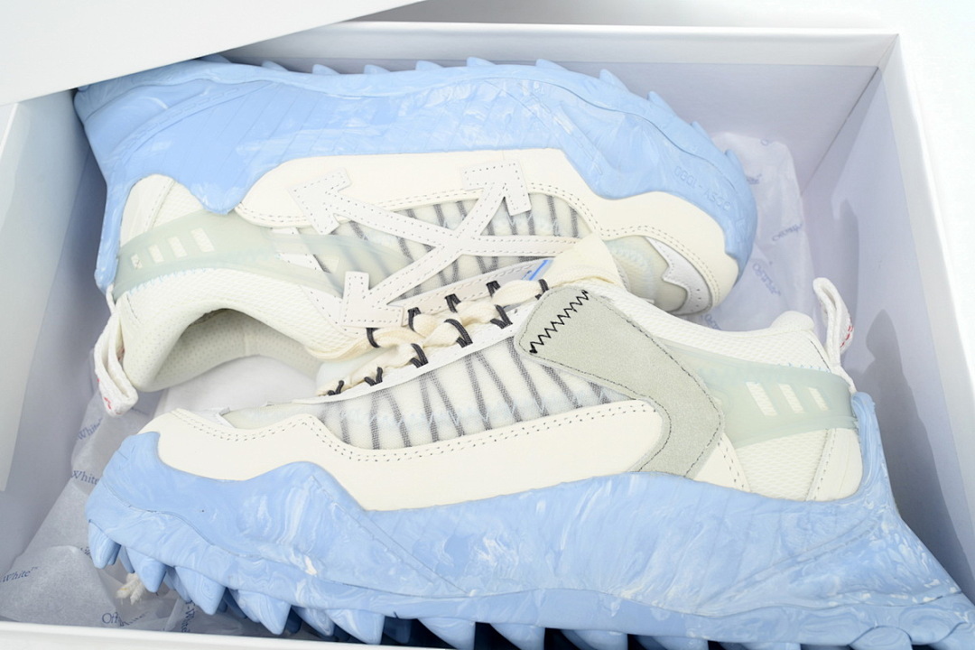 FC God Batch  OFF-WHITE Out Of White Blue OMIA139F 22FAB00 10161