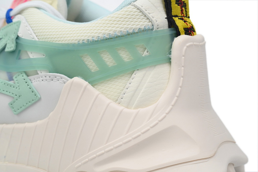 FC God Batch OFF-WHITE Out Of Light Green And White OMIA139S 2080004 530133