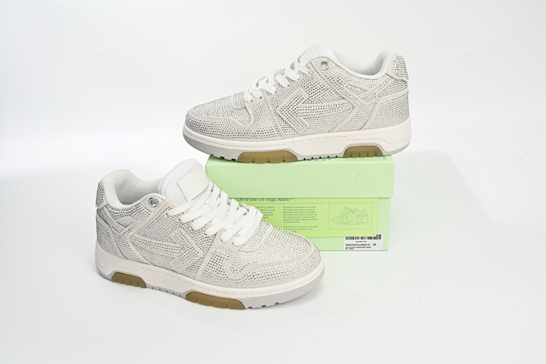 FC God Batch OFF-WHITE Out Of Blue Silver White Sky Star OWIA259S 23LEA00 80101