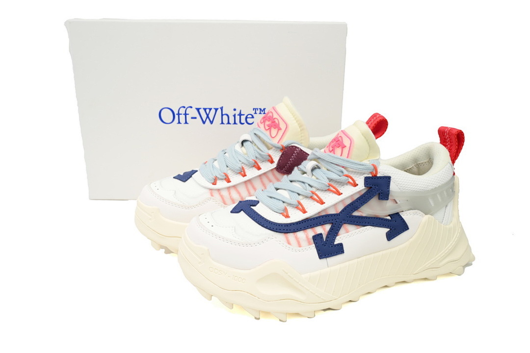 FC God Batch  OFF-WHITE Out Of White Deep Blue OMIA139C 99FAB00 10445