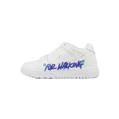 FC God Batch  OFF-WHITE Out Of White and Blue Letters OMIA189F 24LEA006 0145 01