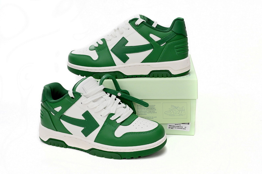FC God Batch OFF-WHITE Out Of Office Green OMIA189 C99LEA00 10155 
