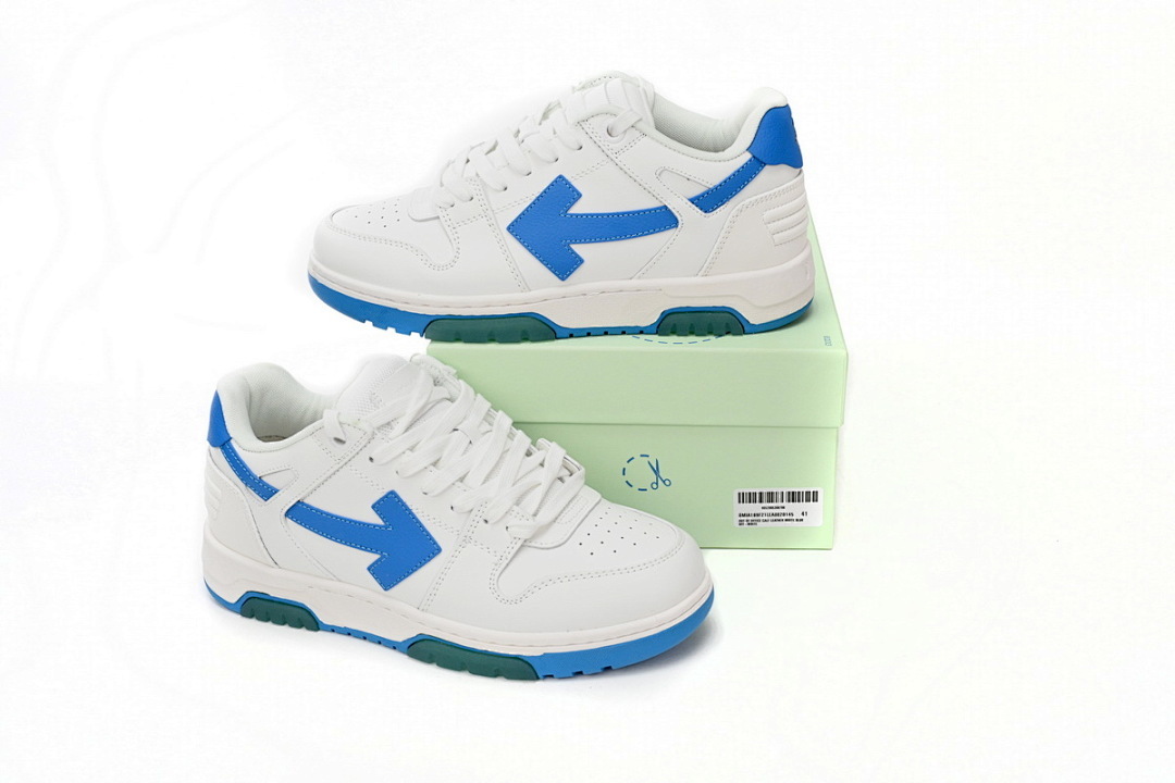 FC God Batch OFF-WHITE Out Of Office White Lake Blue OMIA189 C99LEA00 20145