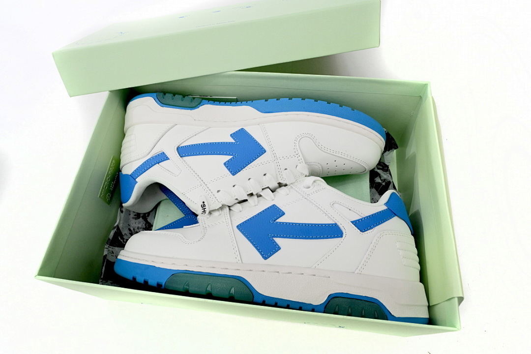 FC God Batch OFF-WHITE Out Of Office White Lake Blue OMIA189 C99LEA00 20145