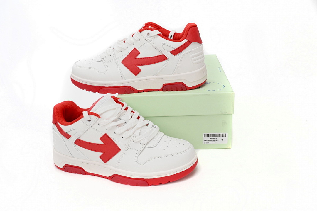 FC God Batch OFF-WHITE Out Of Office White Red OMIA189 C99LEA00 10125 