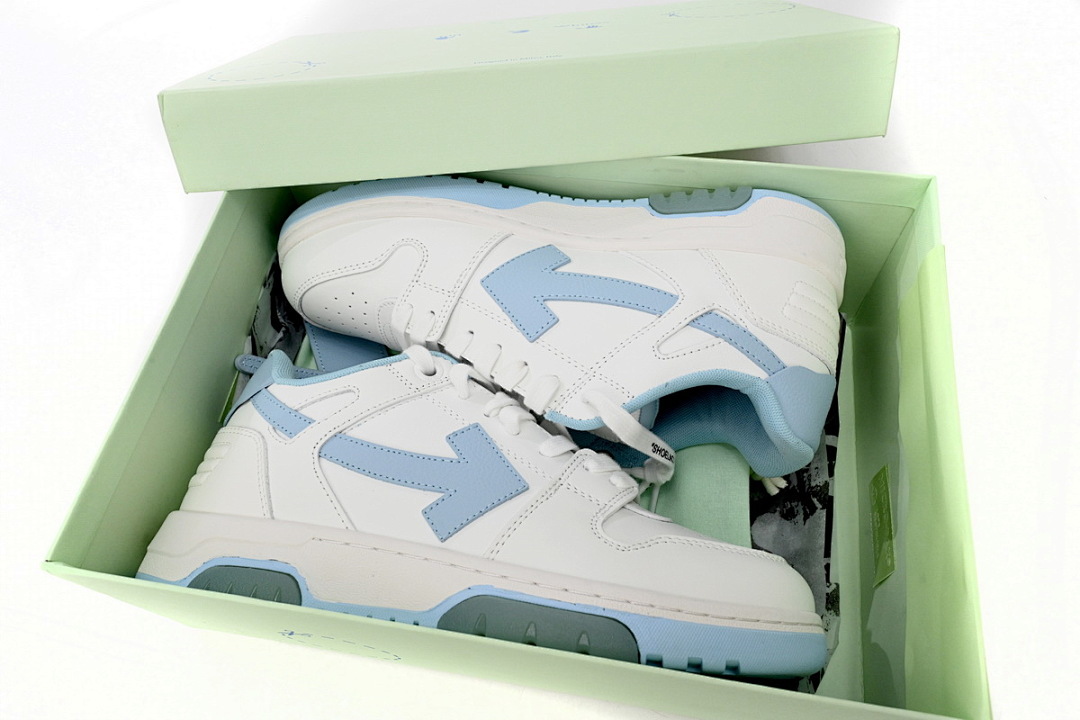 FC God Batch OFF-WHITE Out Of Office Sky Blue And White OMIA189 C99LEA00 10145