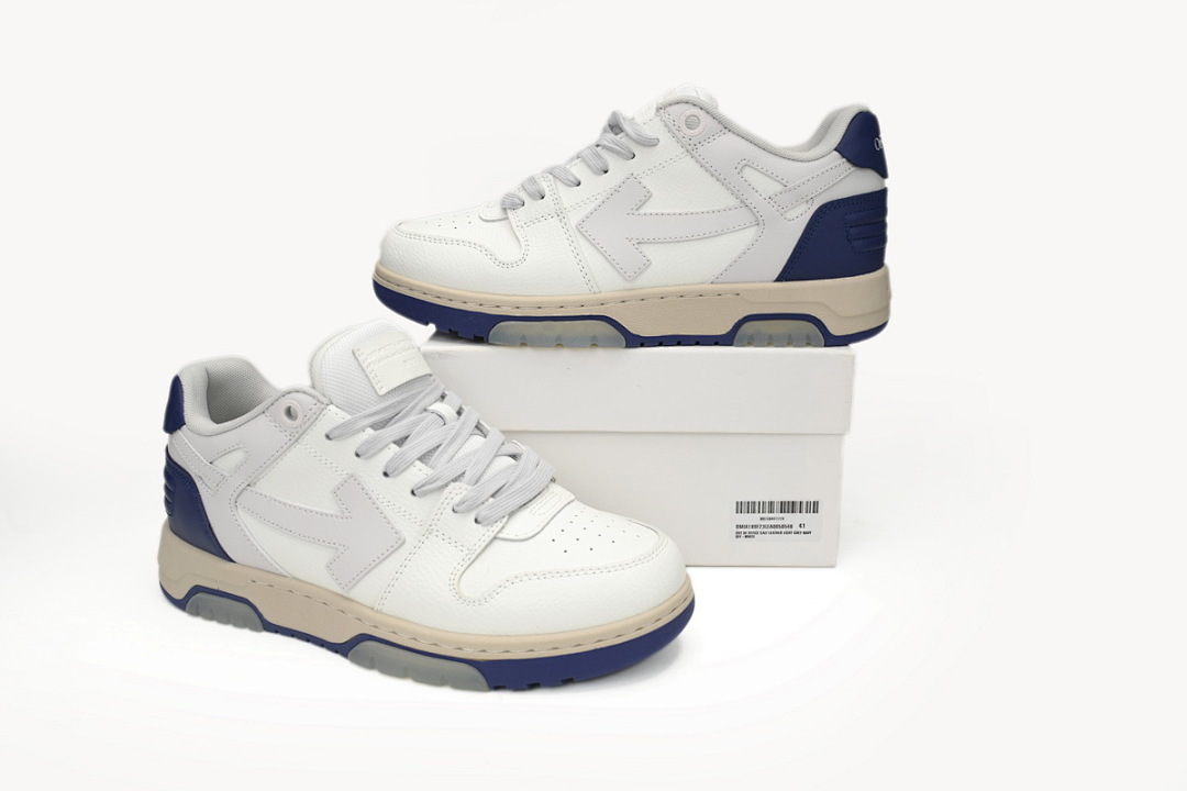 FC God Batch OFF-WHITE Out Of White White and Blue Tail  OMIA189F 23LEA005 0546