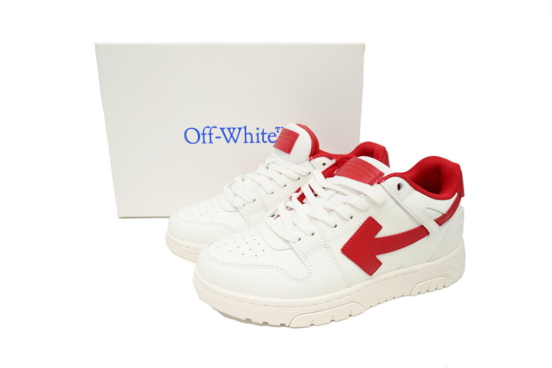 FC God Batch OFF-WHITE Out Of White White Red OMIA189G 23LEA007 0125