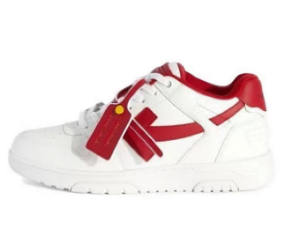 FC God Batch OFF-WHITE Out Of White White Red OMIA189G 23LEA007 0125
