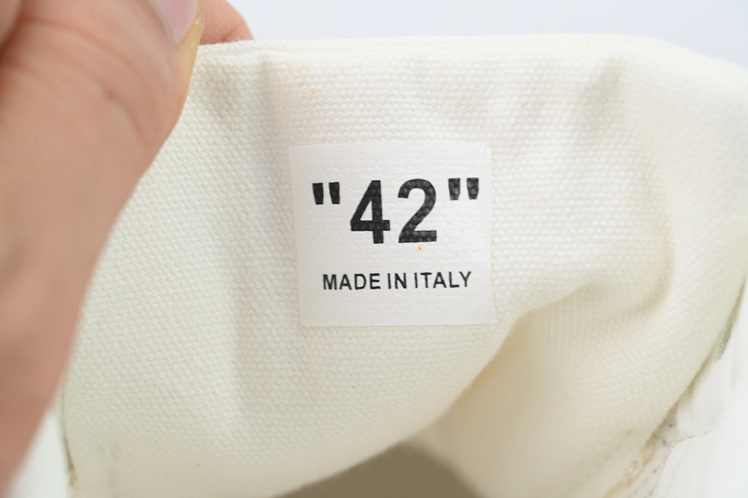 FC God Batch Off-White Vulc Low Top 'White' OMIA085E18351001 0100