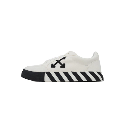 FC God Batch  Off-White Vulc Sneaker 'White Black OMIA085C99 LEA001 0110  01