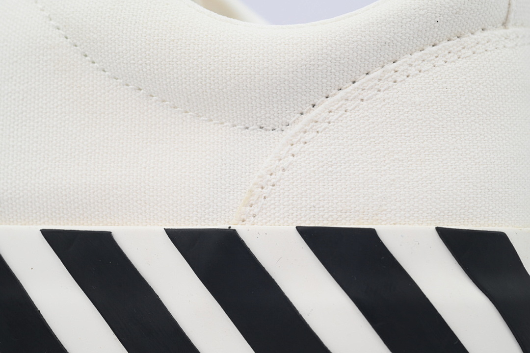 FC God Batch  Off-White Vulc Sneaker 'White Grey' OMIA085F21 FAB00 10155