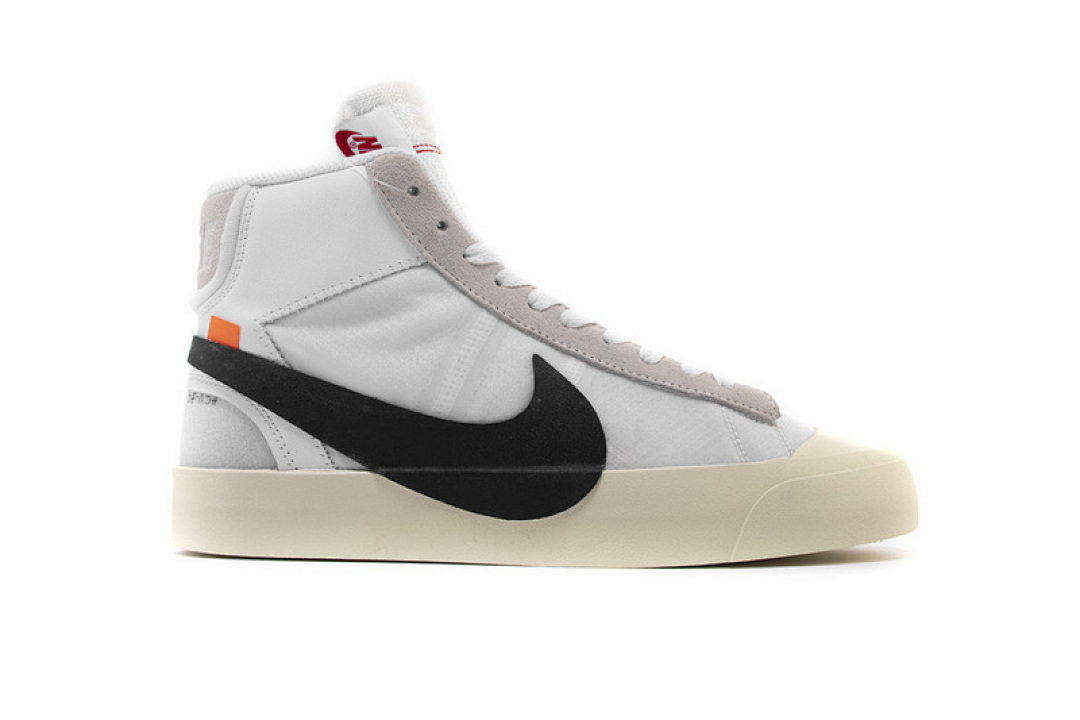 FC God Batch OFF WHITE X Nike Blazer Mid  Grim Reaper AA3832-100