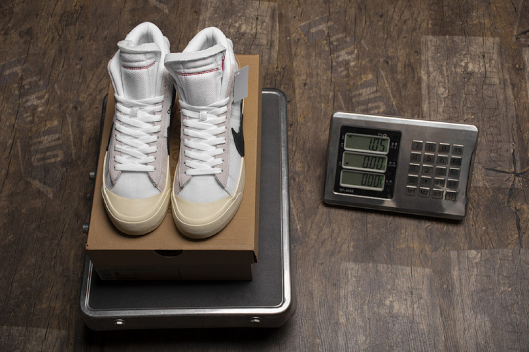 FC God Batch OFF WHITE X Nike Blazer Mid  Grim Reaper AA3832-100