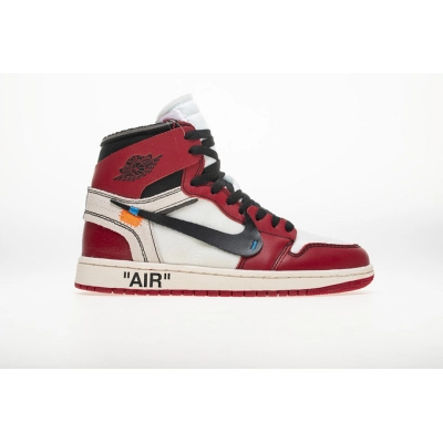 FC God Batch OFF-WHITE x Air Jordan 1 High OG 10X“Chicago”AA3834-101 02