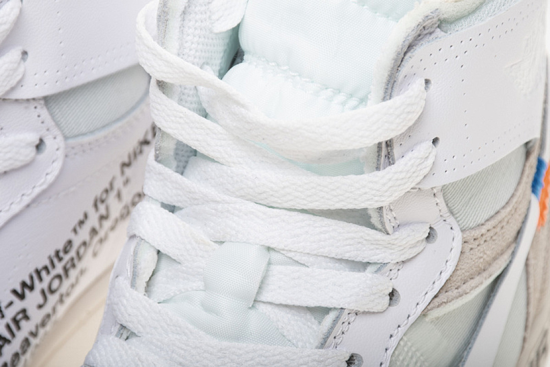FC God Batch OFF WHITE X Air Jordan 1 White AQ0818-100 
