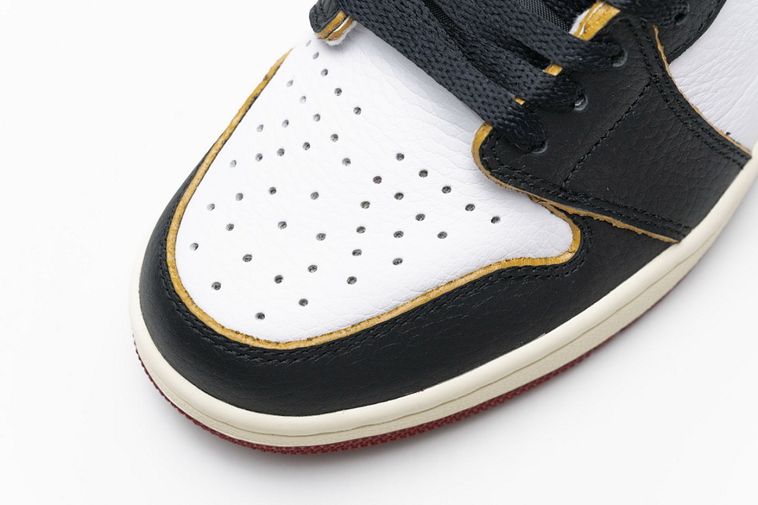 FC God Batch OFF WHITE X  Air Jordan 1 Retro High Union Los Angeles Black Toe BV1300-106