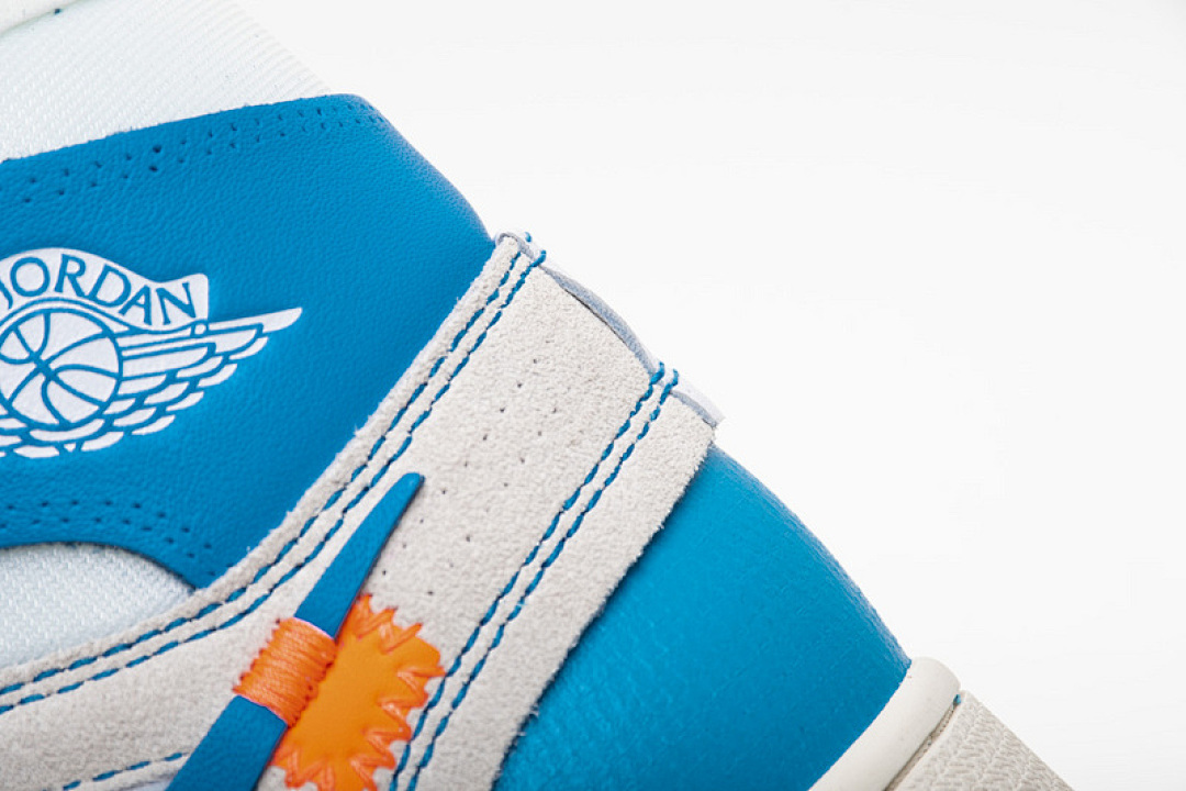 FC God Batch Off White x Air Jordan 1 “UNC” AQ0818-148