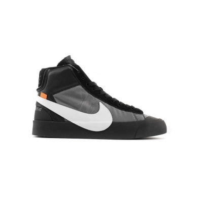FC God Batch OFF WHITE X Nike Blazer Mid  Black AA3832-001 02