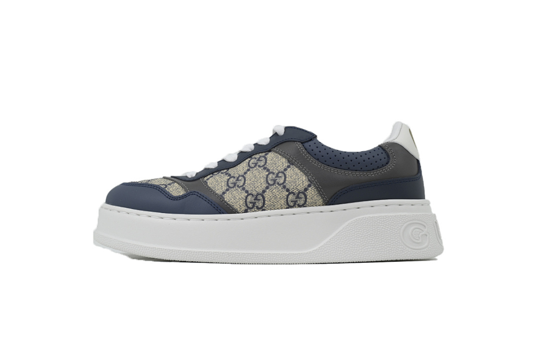 FC God Batch Gucci GG Supreme Navy Platform 