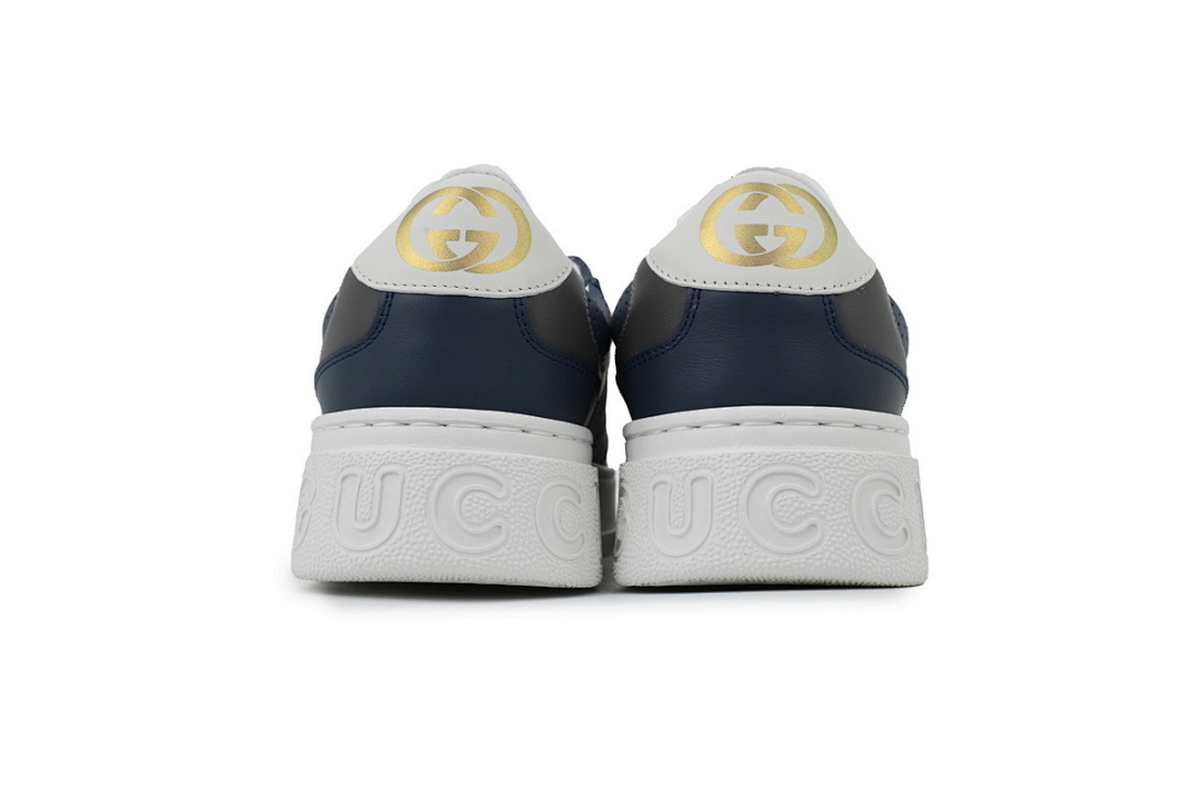 FC God Batch Gucci GG Supreme Navy Platform 
