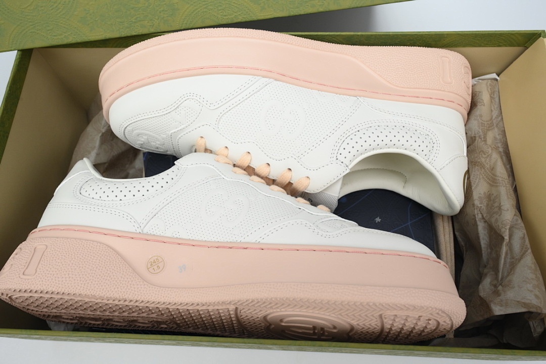FC God Batch Gucci White & Pink GG Platform 