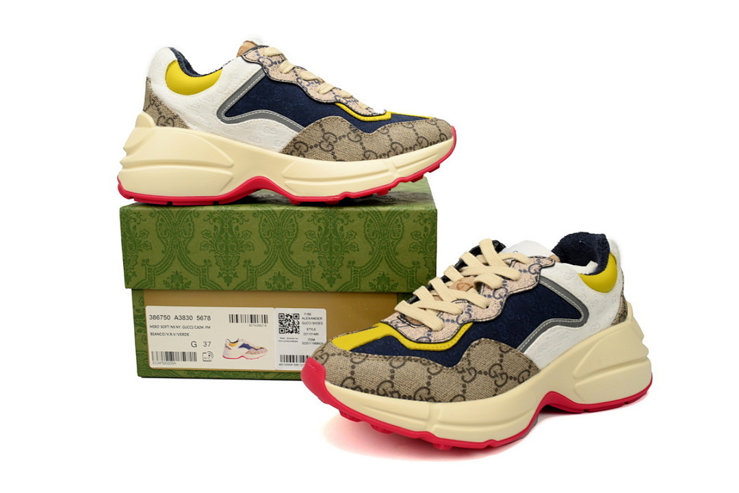 FC God Batch Gucci Rhyton Multicolor GG Sneakers