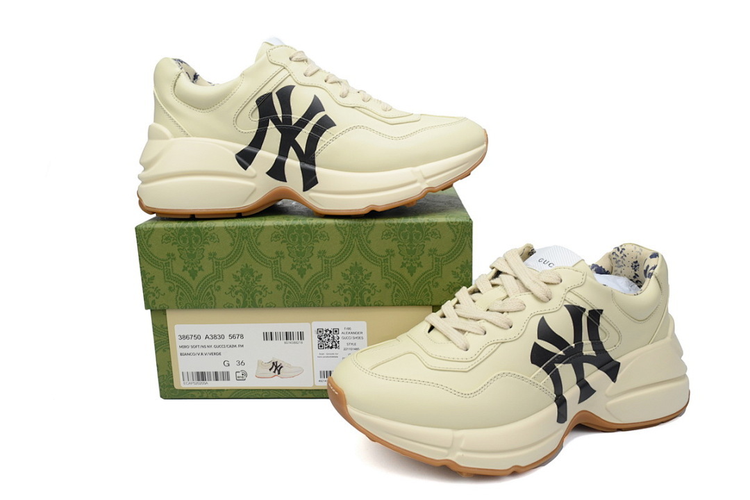 FC God Batch Gucci x MLB Rhyton Beige 