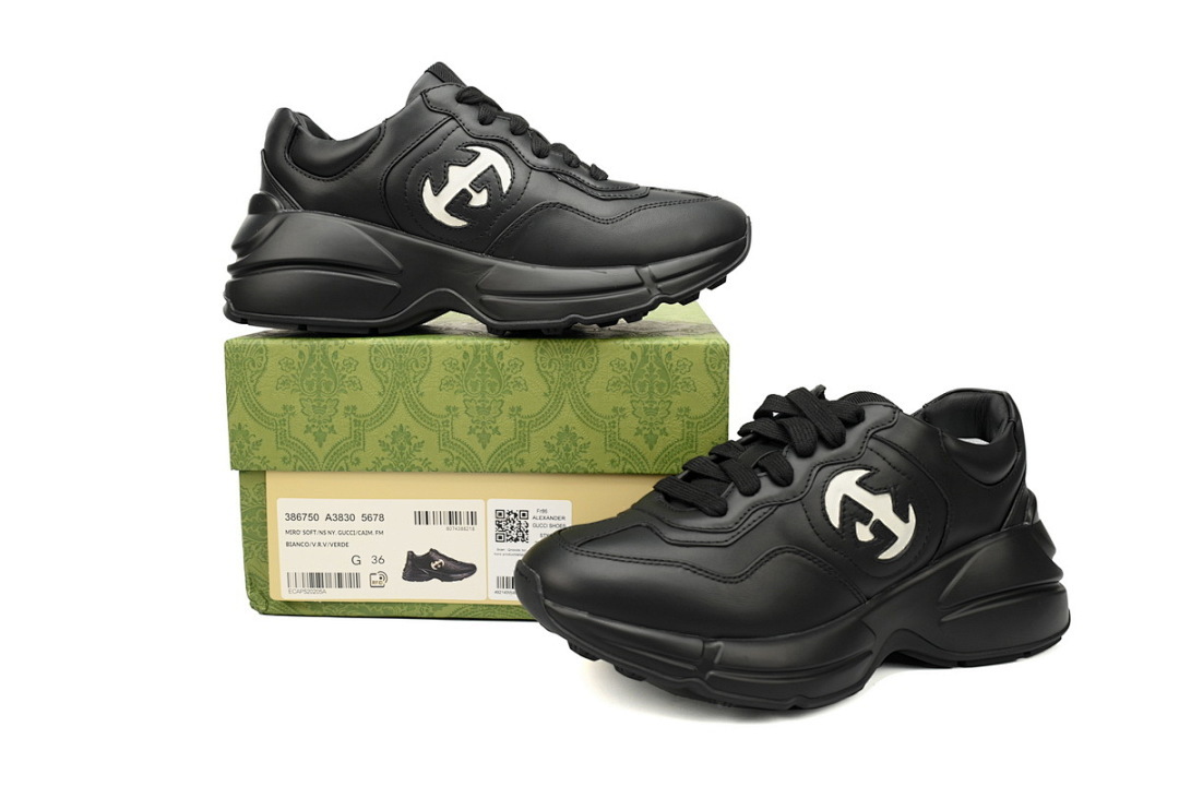 FC God Batch Gucci Rhyton Black & White Logo