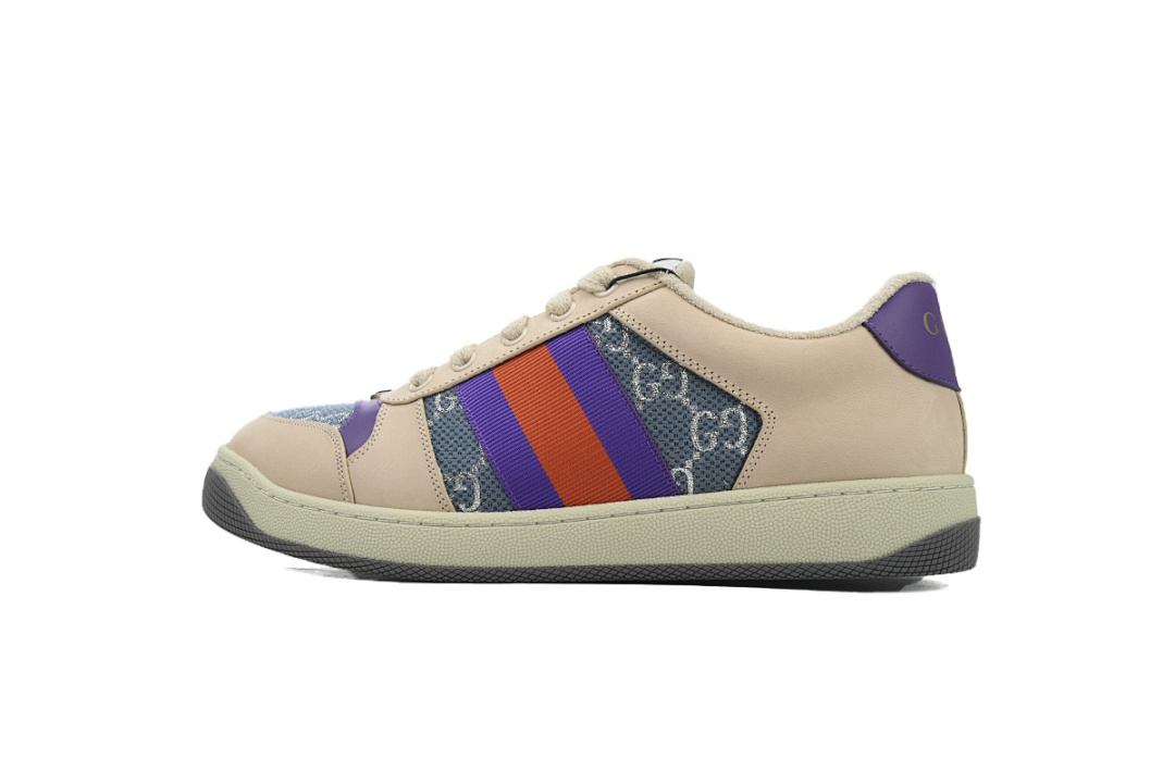 FC God Batch Gucci Screener Beige & White Sneakers