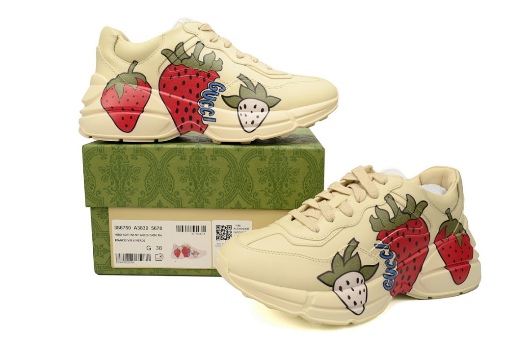 FC God Batch Gucci Rhyton Strawberry Print 