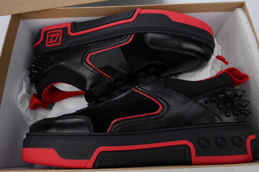 FC God Batch  Christian Louboutin Astroloubi 'Black Red'  3230886H358