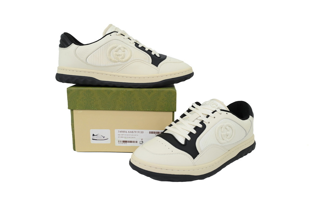 FC God Batch Gucci MAC80 White & Black Sneakers