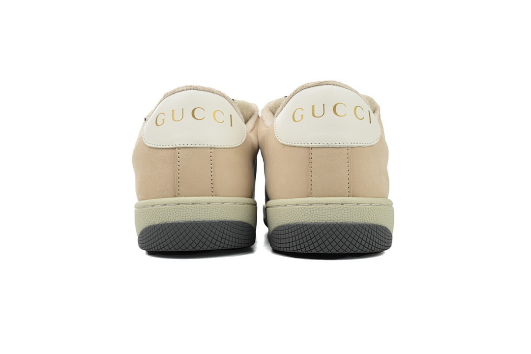 FC God Batch Gucci Screener Beige & White Sneakers