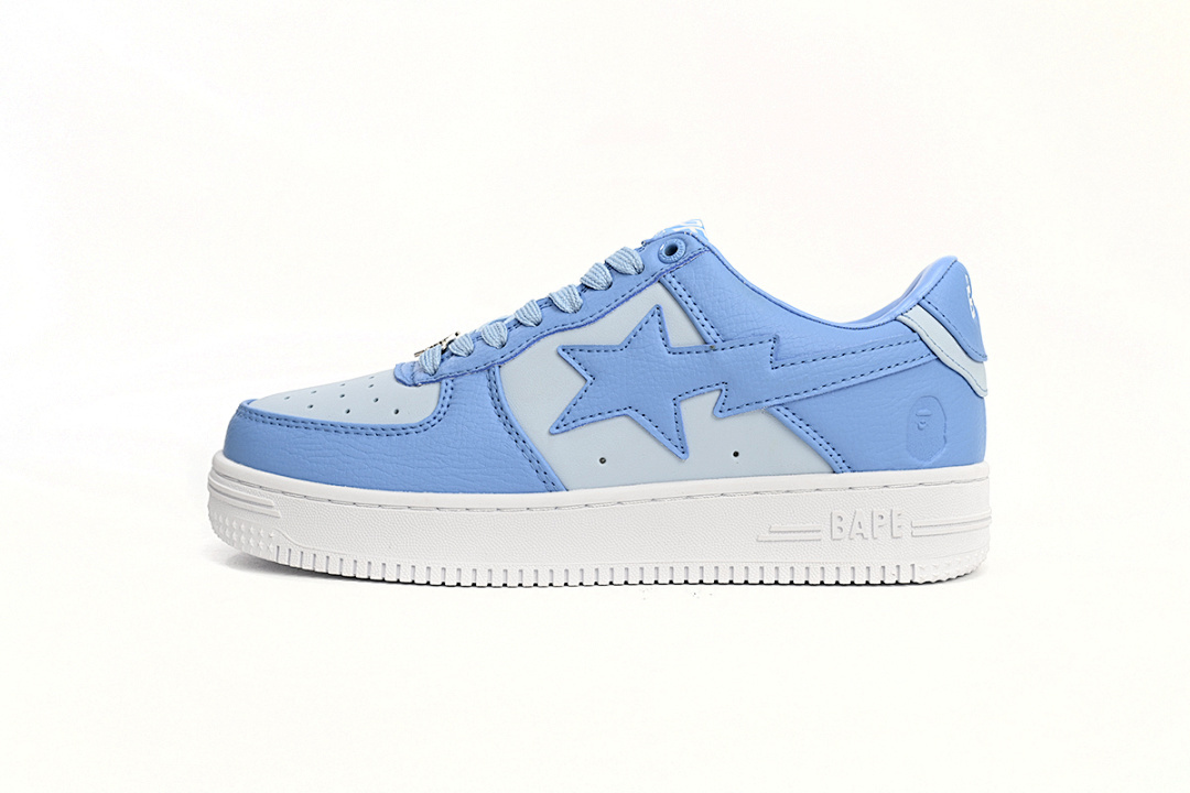  A Bathing Ape Bape Sta Low All Sky Blue  OZXSHM-191-006K