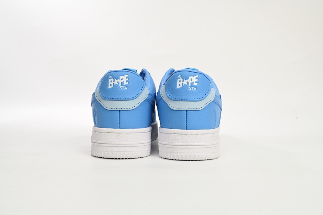  A Bathing Ape Bape Sta Low All Sky Blue  OZXSHM-191-006K
