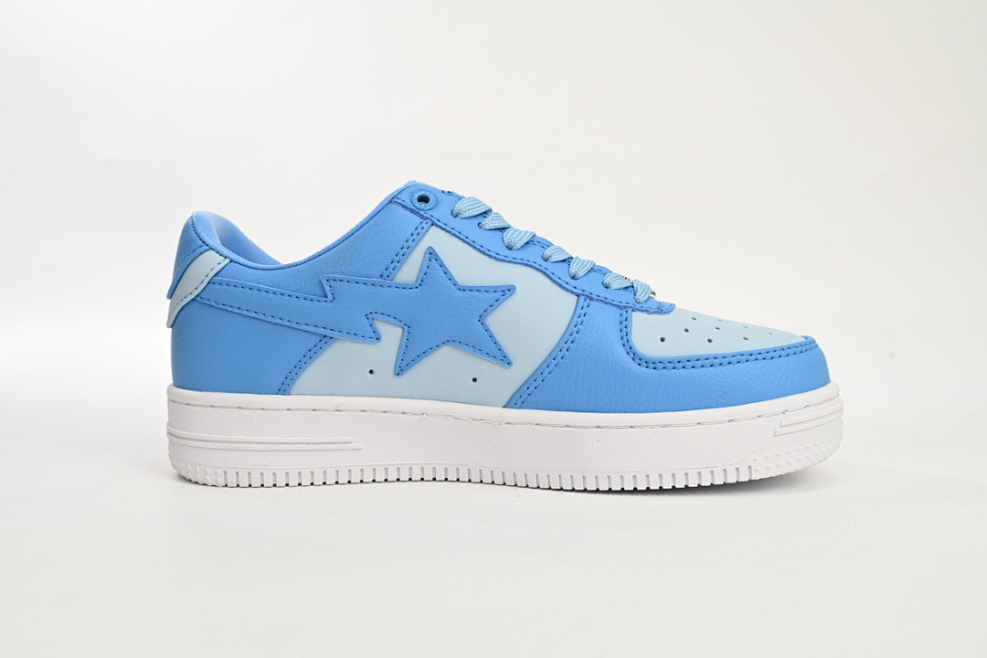  A Bathing Ape Bape Sta Low All Sky Blue  OZXSHM-191-006K