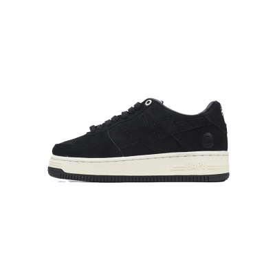 A BATHING APE Bapesta Black 1H70-191-004 01