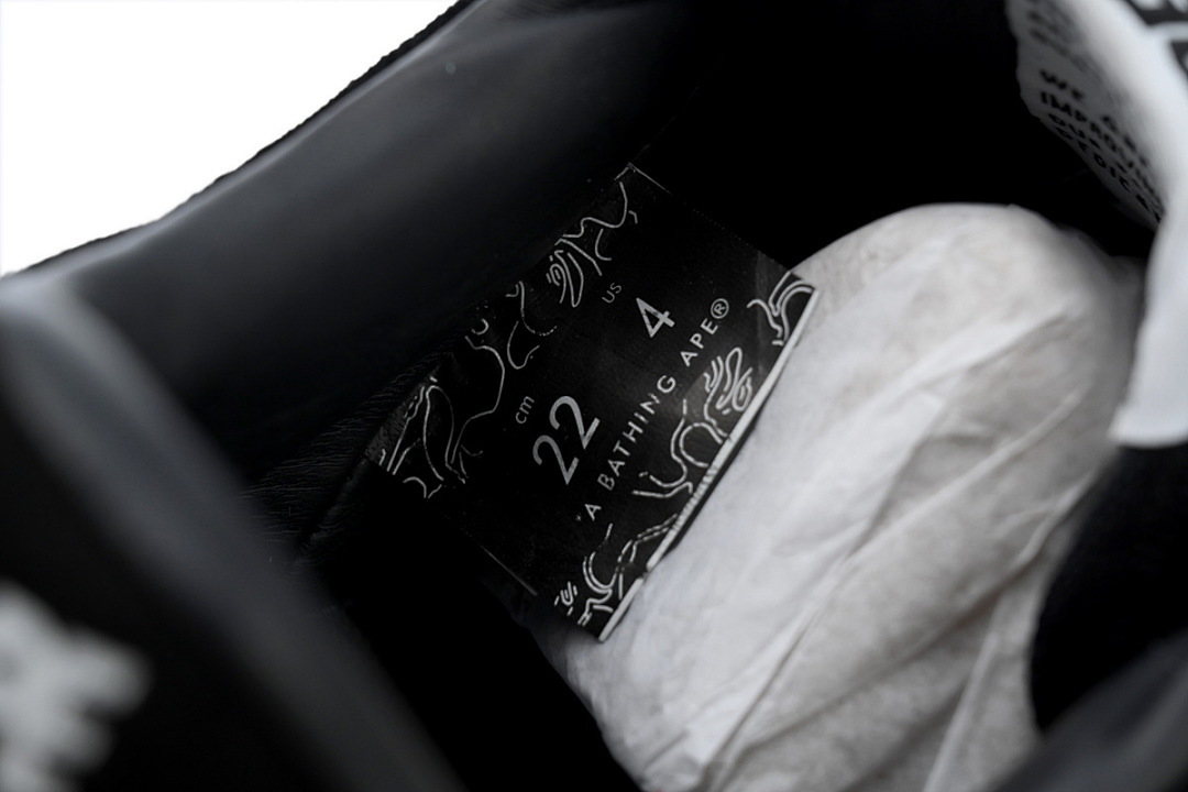 A BATHING APE Bapesta Black 1H70-191-004