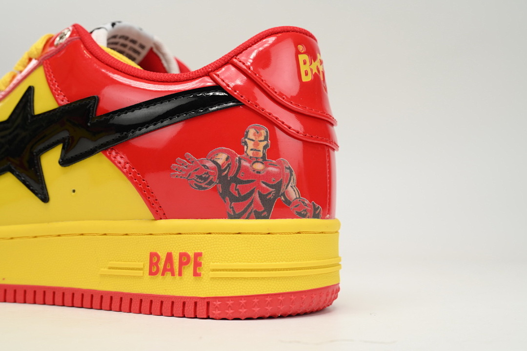  A Bathing Ape Bape Sta Low Lron Man 1I73-291-902