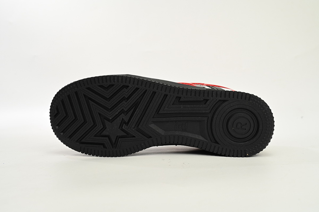 A Bathing Ape Bape Sta Low Black Shark 1H30 191 012 