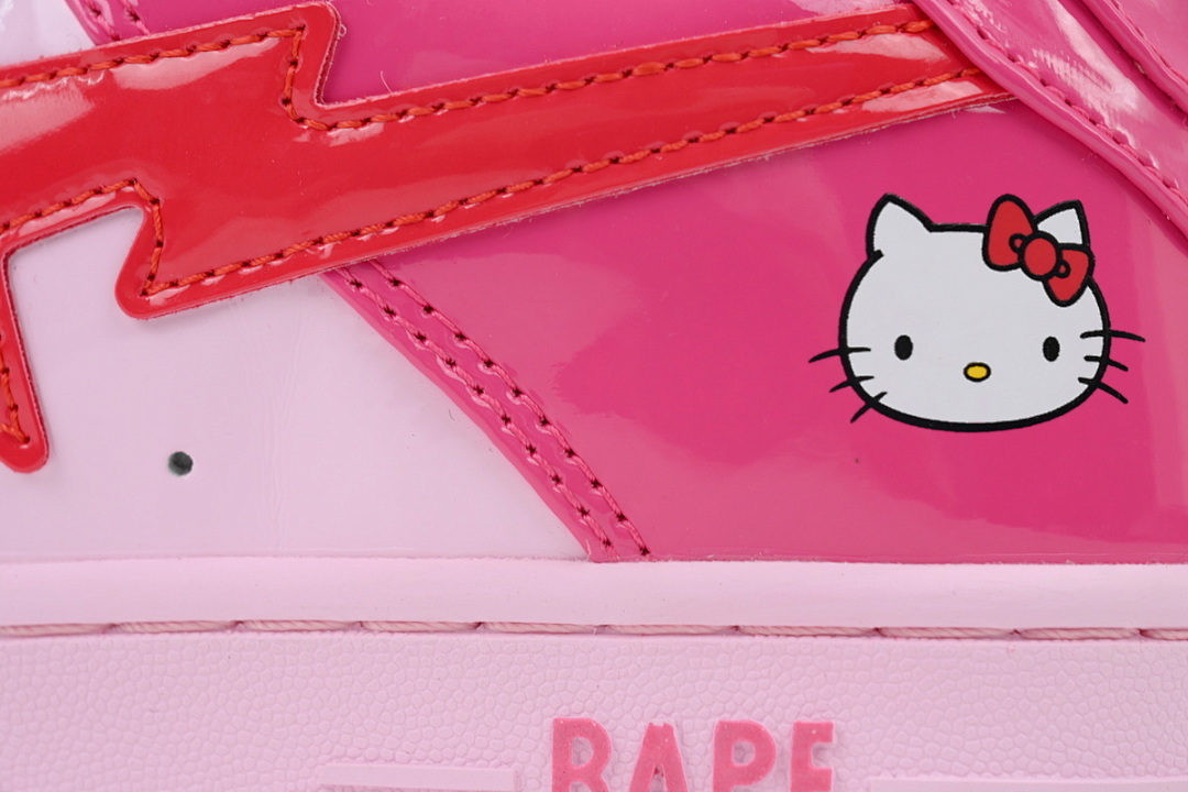 A Bathing Ape Bape Nine Red Cartoon 1H20-191-046 