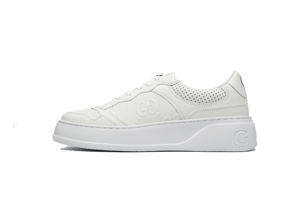 FC God BatchGucci All-White GG Platform