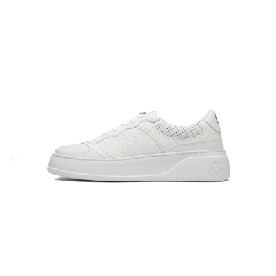FC God BatchGucci All-White GG Platform 01