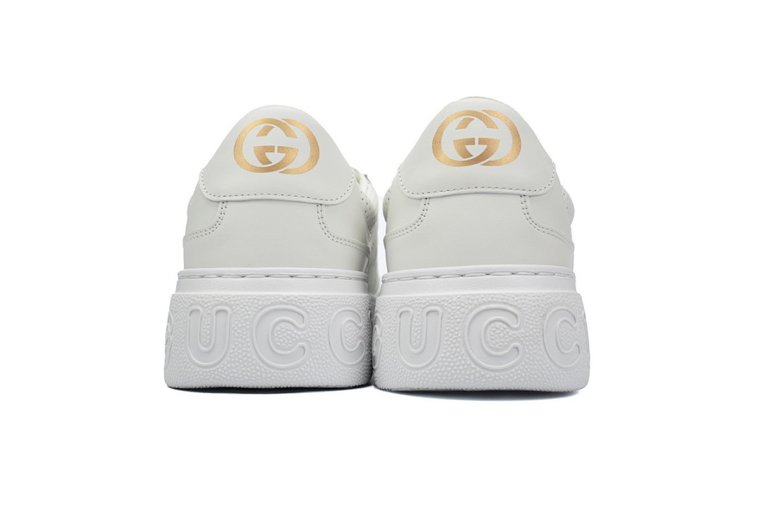 FC God BatchGucci All-White GG Platform