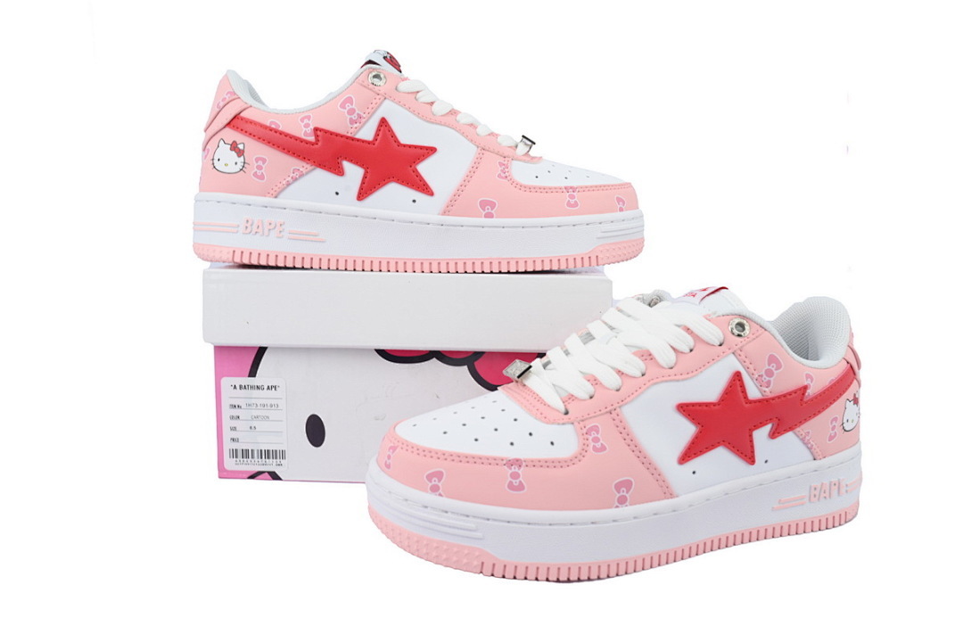 A BATHING APE x Hello Kitty BAPE STA Low 1H73-191-913