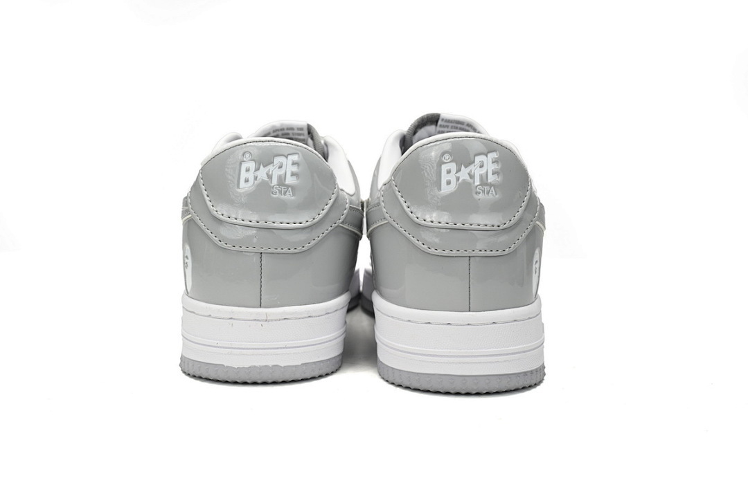  A Bathing Ape Bape Sta Low White Grey Rao Noodles 1170-191-021