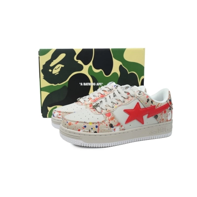 A BATHING APE Bapesta Graffiti Multicolor 1I20-191-009  02
