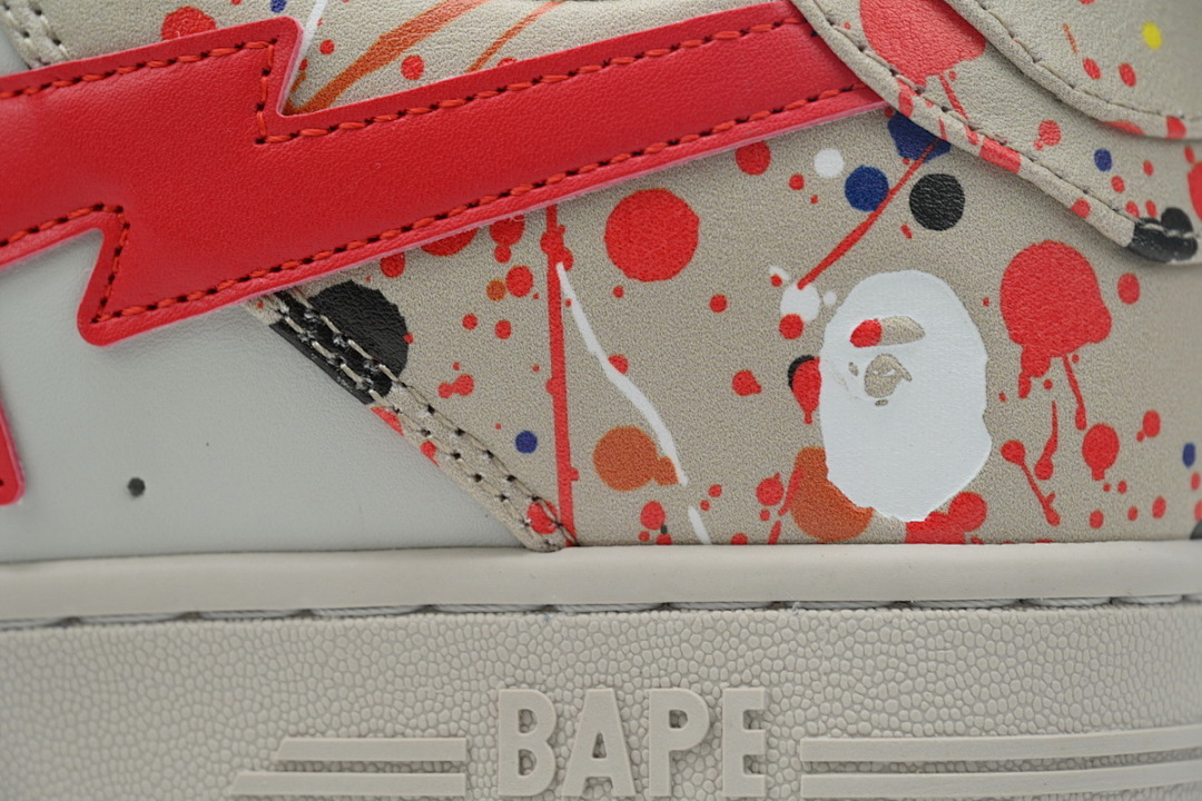 A BATHING APE Bapesta Graffiti Multicolor 1I20-191-009 